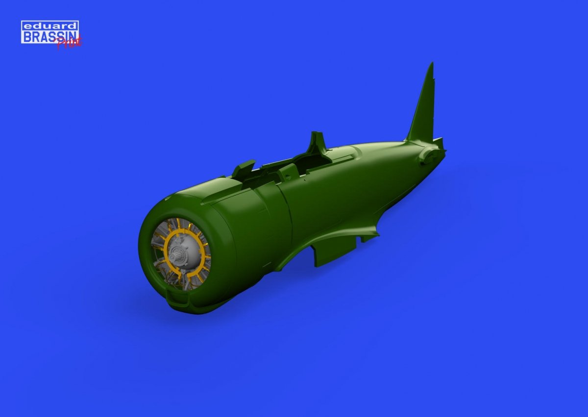 Moteur Eduard 648694 A6M2 - Maquette imprimée Eduard 1/48