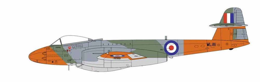 Airfix 09182A Gloster Meteor F.8 1/48 – Bild 3