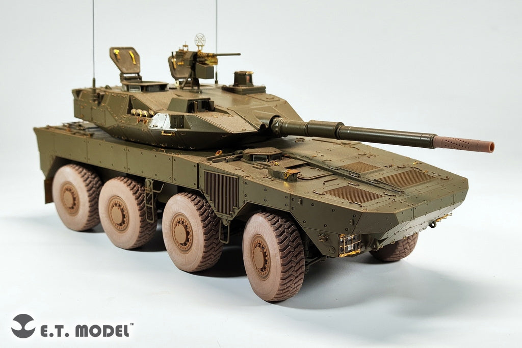 ET Model P35-129 JGSDF TYPE 16 Maneuver Combat Vehicle Sound Wheels and Muzzle Brake For TAMIYA Kit 1/35 – immagine 8