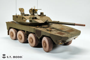 ET Model P35-129 JGSDF TYPE 16 Maneuver Combat Vehicle Sound Wheels and Muzzle Brake For TAMIYA Kit 1/35 – immagine 8
