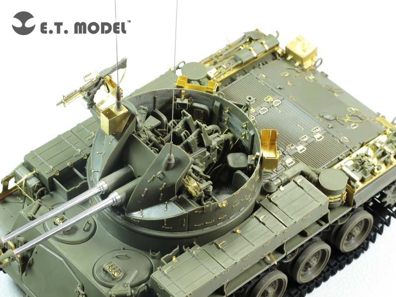 ET Modèle E35-198 Canon antiaérien automoteur M42A1 de l&amp;#39;armée américaine, version tardive (pour kit AFV CLUB) (1/35) – Bild 5