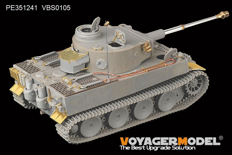 Maquette Voyager PE351241 Tiger I allemand de la Seconde Guerre mondiale, production initiale pour BORDER BT-014, échelle 1/35 – image 3