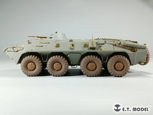 ET Model P35-128 Roues affaissées pour le kit Trumpeter 1/35 du BTR-70 APC russe  – image 8