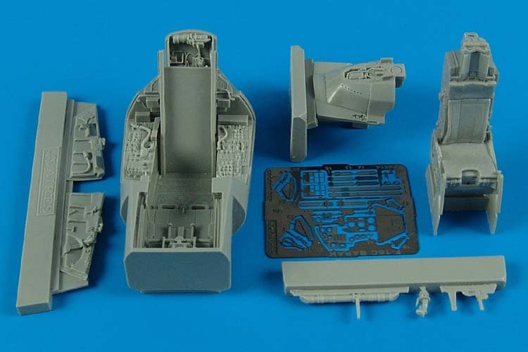 Aires 4514 F-16C Barak bloc 40 cockpit set 1/48 Kinetic