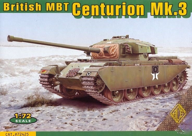 ACE 72425 Char de combat principal britannique Centurion Mk.3 1/72