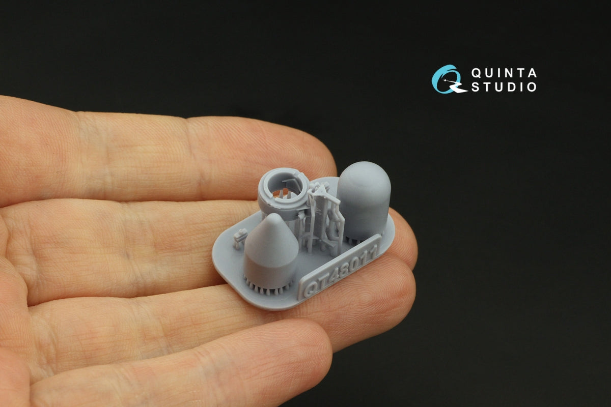 Quinta Studio QT48011 Nacelle radar AN/APS-4 (Tous les kits) 1/48  – Bild 3