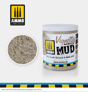 Munitions pour Mig 2151 TEXTURE : TERRE SÈCHE BROCHÉE 100 mL
