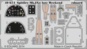 Eduard 49674 Spitfire MK. IXc fin de semaine 1/48 EDUARD
