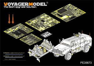 Maquette Voyager PE35673 Dingo 2 GE A2 PatSi allemand moderne (pour REVEL 03233) 1/35