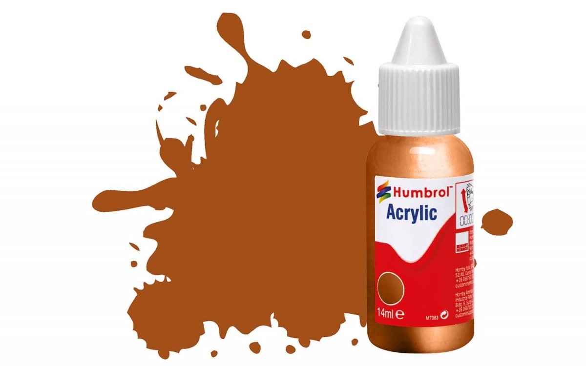 Humbrol DB0012 N° 12 Cuivre - Métallique 14 ml.