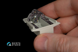 Intérieur imprimé en 3D et coloré sur papier décalcomanie Quinta Studio QD48244 SR-71A (Revell) 1/48 – immagine 3