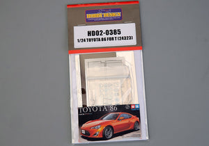 Hobby Design HD02-0385 Pièces de détail pour Toyota 86 / GT86 / FRS (Tamiya 1/24) – image 2