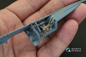 Intérieur imprimé en 3D et coloré sur papier décalcomanie Quinta Studio QD48079 FW 190A-3 (pour kit Eduard) 1/48 – immagine 6