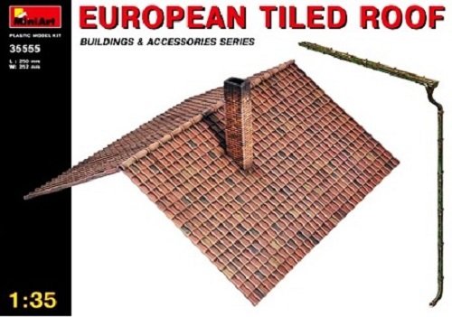 MiniArt 35555 TOITURE DE TUILES EUROPÉENNE (1/35)