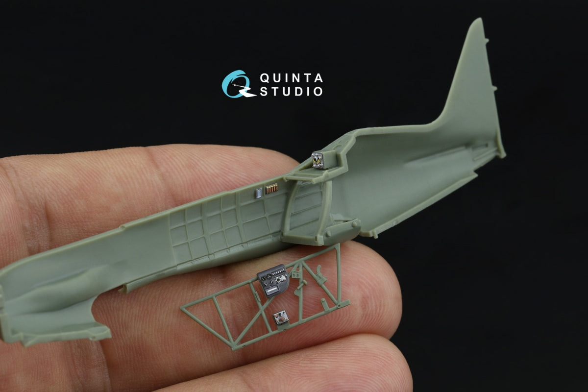 Quinta Studio QD72170 MiG-3 Intérieur coloré imprimé en 3D sur papier décalcomanie (Armory) 1/72 – immagine 2