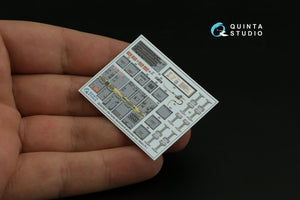 Intérieur coloré imprimé en 3D sur papier décalcomanie Quinta Studio QD32180 F-104S (Italeri) 1/32 – imagen 4