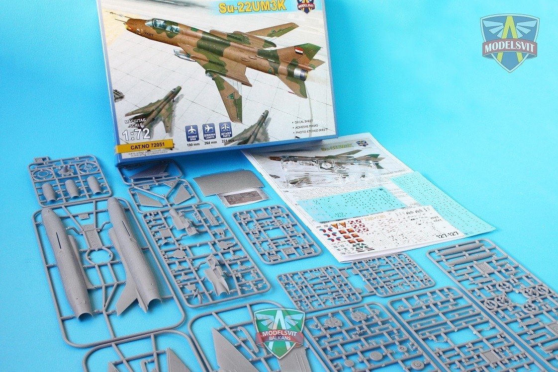 Modelsvit 72051 Su-22UM3K avion d&amp;#39;entraînement avancé biplace (version export) 1/72 – immagine 2