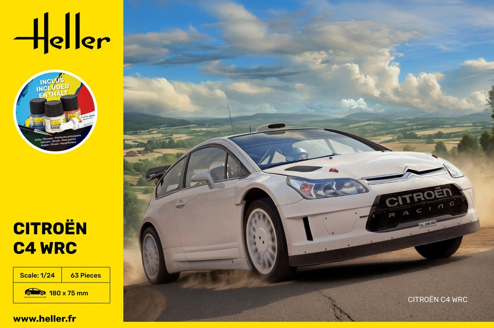 Heller 56756 Kit de démarrage - Citroën C4 WRC 1/24 – imagen 2