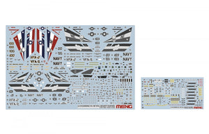 Meng LS-016 BOEING F/A-18F SUPER HORNET CHASSEURS DE BONUS 1/48 – image 15
