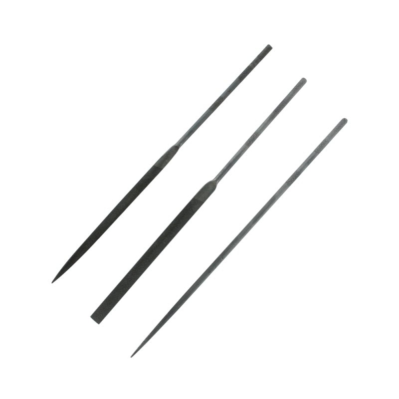 Modelcraft PKF3443-2 Jeu de 3 limes aiguilles de précision style suisse (160 mm)
