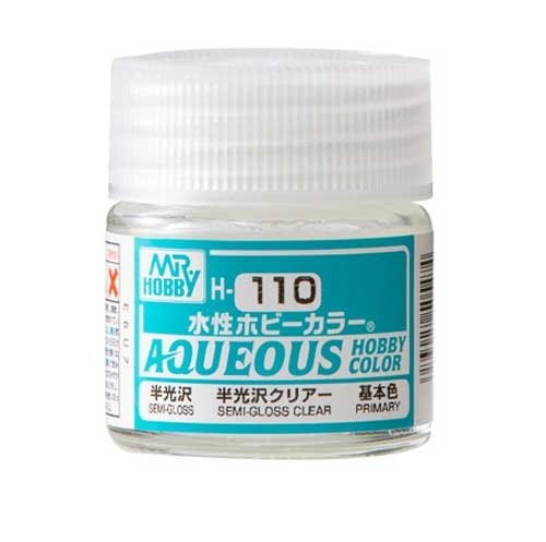 Gunze Sangyo H110 Mr Hobby Premium Transparent Semi-Brillant