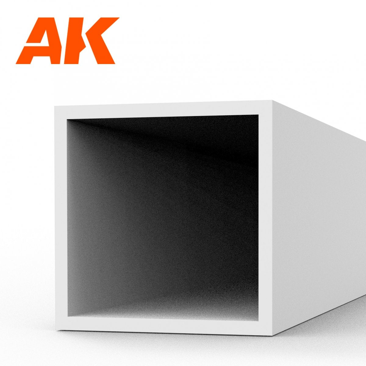 AK Interactive AK6549 TUBE CREUX CARRÉ 5,00 X 350MM – TUBE CREUX CARRÉ EN STYRÈNE – (3 UNITÉS) – Bild 2