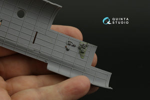 Intérieur imprimé en 3D et coloré sur papier décalcomanie (ICM) (Petite version) Quinta Studio QDS-48379 Bristol Beaufort Mk.I, échelle 1/48 – immagine 9