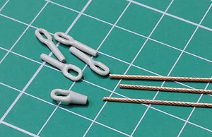 Câble de remorquage Eureka XXL ER-3566 pour Bergepanzer 2 ARV allemand au 1/35 – immagine 4