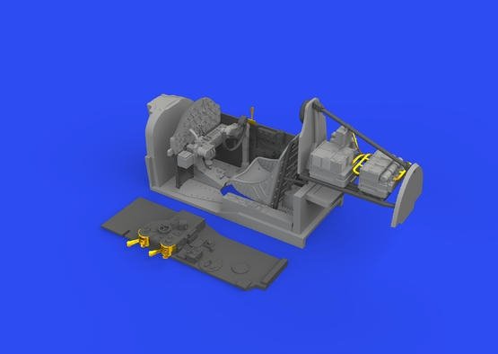 Cockpit Eduard 648595 P-38H TAMIYA 1/48 – image 2