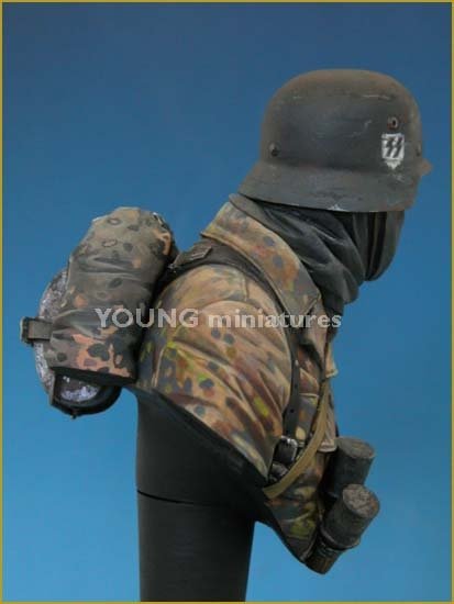 Young Miniatures YM1810 Waffen SS allemand Ardennes 1944(II) 1/10 – immagine 6