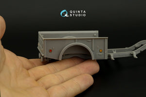 Intérieur imprimé en 3D et coloré sur papier décalcomanie (Roden) pour Dodge M37 (Quinta Studio QD35061) à l&amp;#39;échelle 1/35 – imagen 8