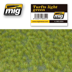 Munitions Mig Jimenez 8354 TURFS VERT CLAIR (230x130mm)