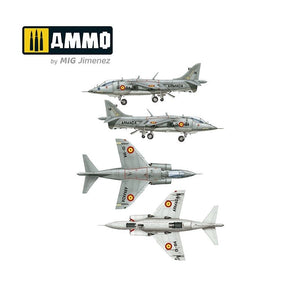 MUNITIONS du Mig Jimenez 8505 Harrier AV-8S MATADOR versions espagnole, américaine, britannique 1/48 – immagine 4