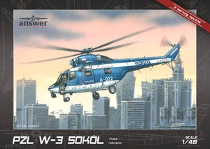 Answer AA48001 Hélicoptère de police PZL W-3 Sokół 1/48