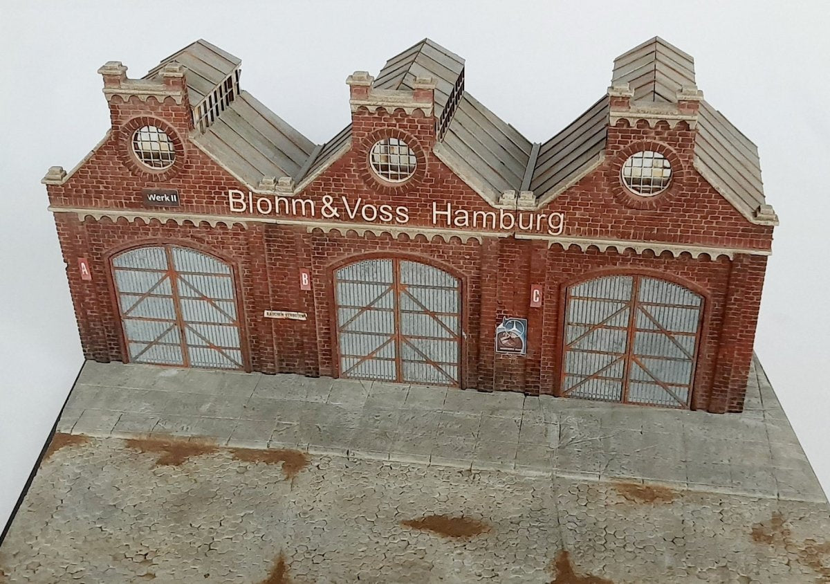 RT-Diorama 35285 Socle de diorama : « Hangars industriels » 1/35 – image 10