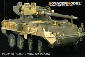 Maquette Voyager PE35189 M1128 MGS de l&amp;#39;armée américaine moderne pour AFV CLUB 35128 1/35 – Bild 7