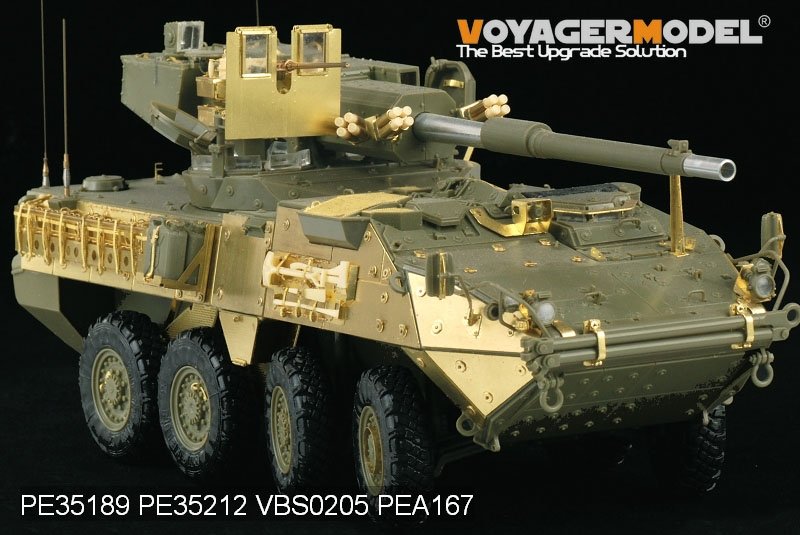 Maquette Voyager PE35189 M1128 MGS de l&amp;#39;armée américaine moderne pour AFV CLUB 35128 1/35 – Bild 7