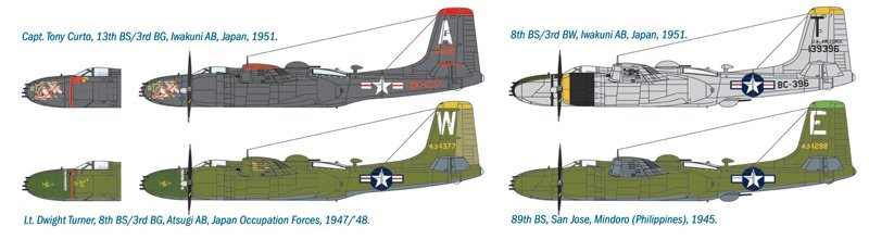 Italeri 1358 A - 26B INVADER 1/72 – imagen 3