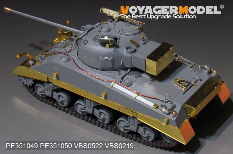 Modèle Voyager PE351050, chenilles Firefly pour char Sherman VC britannique de la Seconde Guerre mondiale, compatibles avec le RFM 5038 au 1/35 – immagine 4