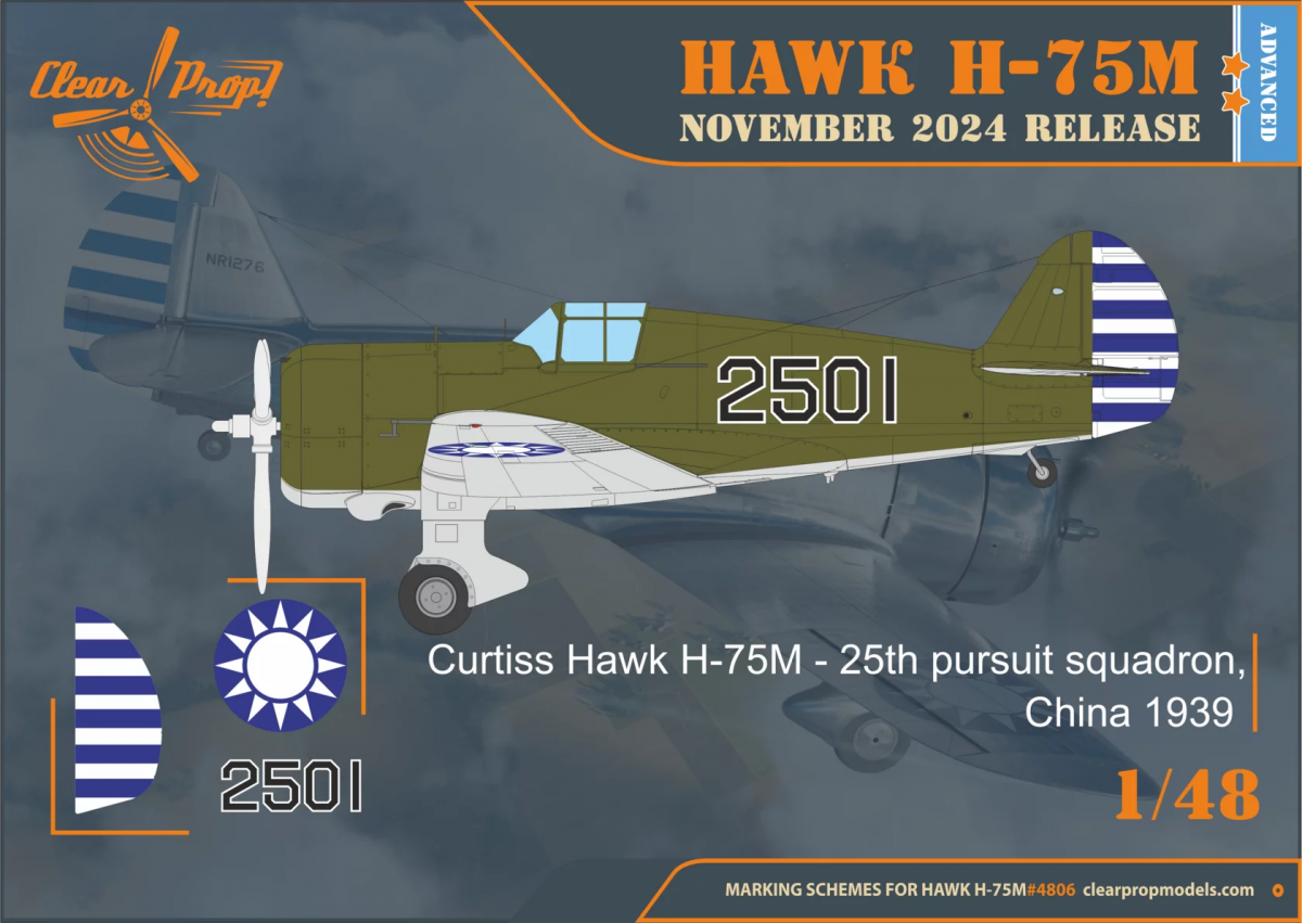 Propulseur transparent ! Kit avancé CP4806 H-75MHawk 1/48 – immagine 3