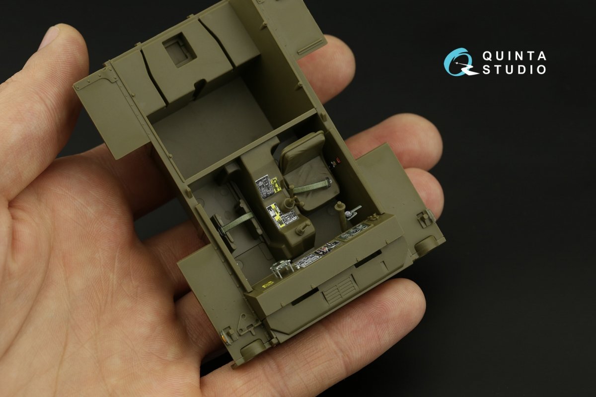 Quinta Studio QD35051 Famille de chèvres Gama Intérieur imprimé en 3D et coloré sur papier décalcomanie (Tamiya) 1/35 – image 12