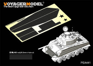Maquette Voyager PEA441 WWII US Sherman M4A3 Sommerville Matting (GP) 1/35