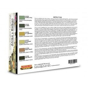 Coffret de peinture acrylique Lifecolor CS43 « Chars britanniques » (6 x 22 ml) – immagine 2
