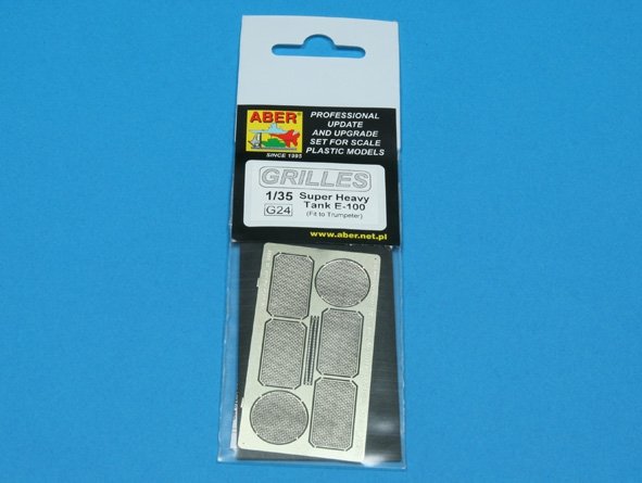 Aber 35G24 Grilles pour char super lourd allemand E-100 (1/35) – immagine 5