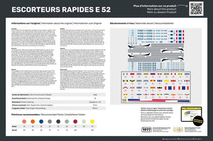 Heller 57094 Escorteurs Rapides E 52 Kit de Démarrage 1/400 – image 3