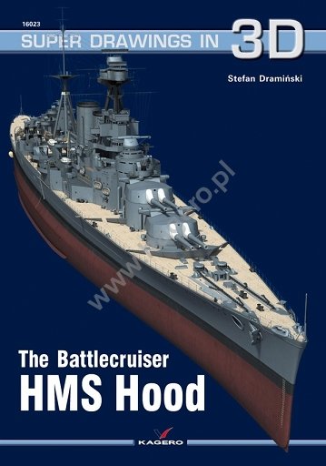 Kagero 16023 Le croiseur de bataille HMS Hood EN