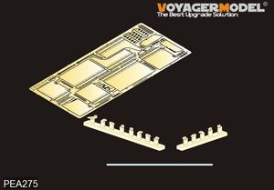 Jupes latérales Voyager Model PEA275 pour maquettes modernes de M1A1 et M1A2 de l&amp;#39;armée américaine (pour TAMIYA 35269) à l&amp;#39;échelle 1/35
