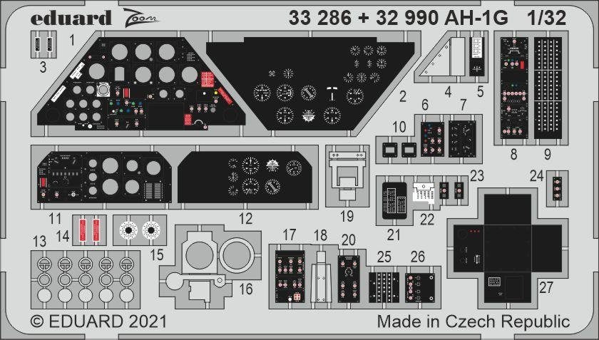 Eduard 33286 AH-1G ICM 1/32