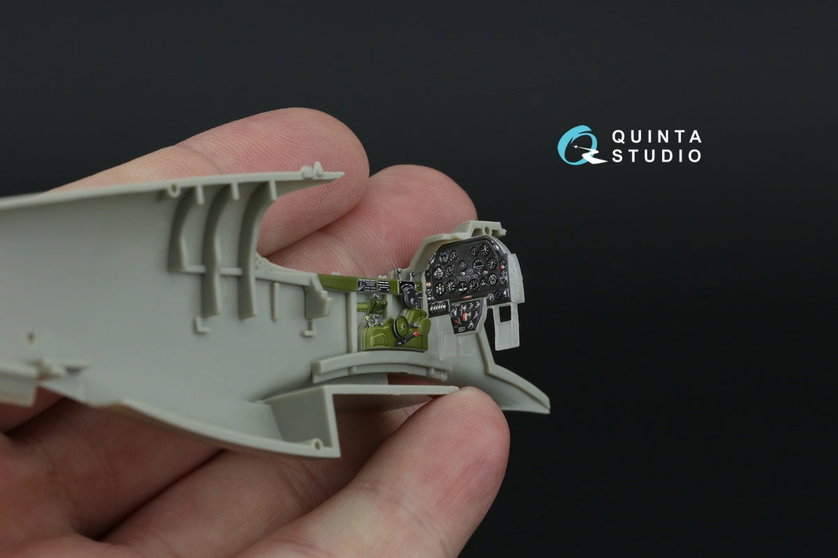 Quinta Studio QD48472 A-36 Intérieur coloré imprimé en 3D sur papier décalcomanie (Accurate Miniatures/Italeri) 1/48 – immagine 8