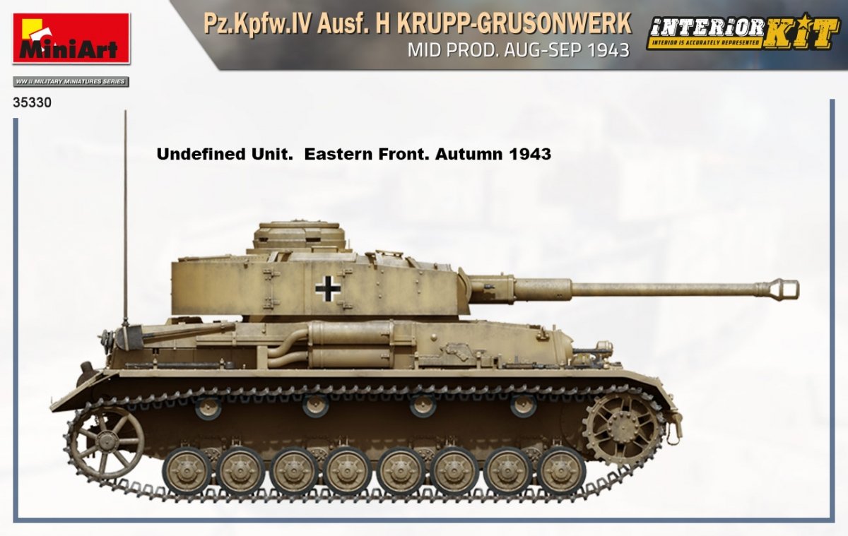 MiniArt 35330 Pz.Kpfw. IV Ausf. H Krupp-Grusonwerk 1/35 – zdjęcie 4